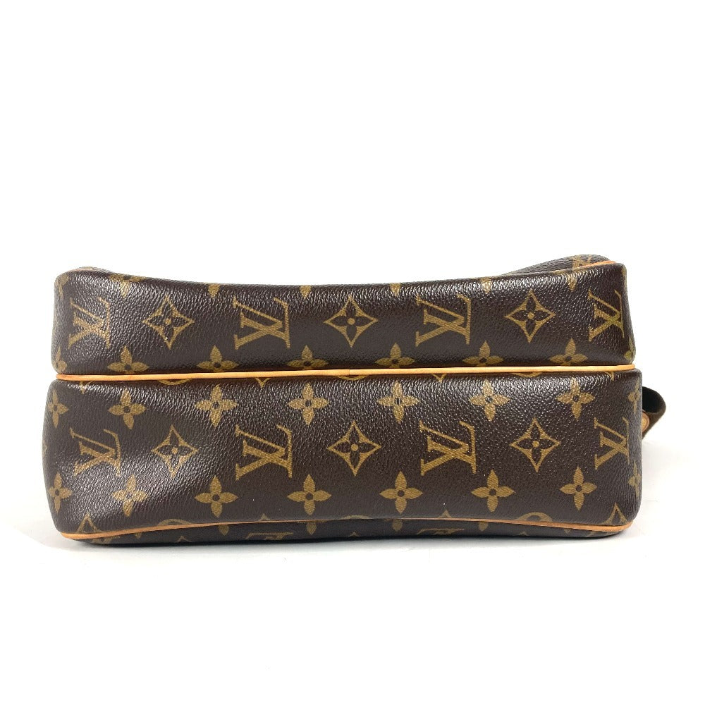 LOUIS VUITTON M45254 モノグラム リポーターPM Wジップ 斜め掛けバック 肩掛けバック カバン バック ショルダーバッグ モノグラムキャンバス レディース ブラウン - brandshop-reference