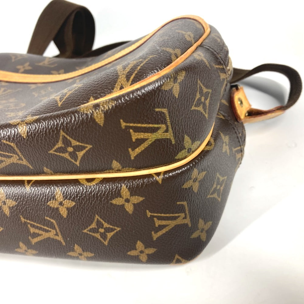 LOUIS VUITTON M45254 モノグラム リポーターPM Wジップ 斜め掛けバック 肩掛けバック カバン バック ショルダーバッグ モノグラムキャンバス レディース ブラウン - brandshop-reference