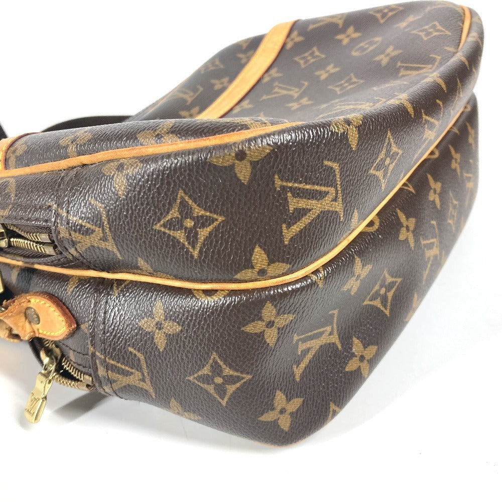 LOUIS VUITTON M45254 モノグラム リポーターPM Wジップ 斜め掛けバック 肩掛けバック カバン バック ショルダーバッグ モノグラムキャンバス レディース ブラウン - brandshop-reference