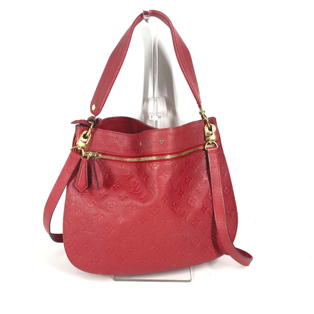 LOUIS VUITTON M42820 モノグラムアンプラント スポンティーニ カバン 斜め掛け 2WAYバッグ トートバッグ ショルダーバッグ モノグラムアンプラントレザー レディース スリーズ レッド - brandshop-reference