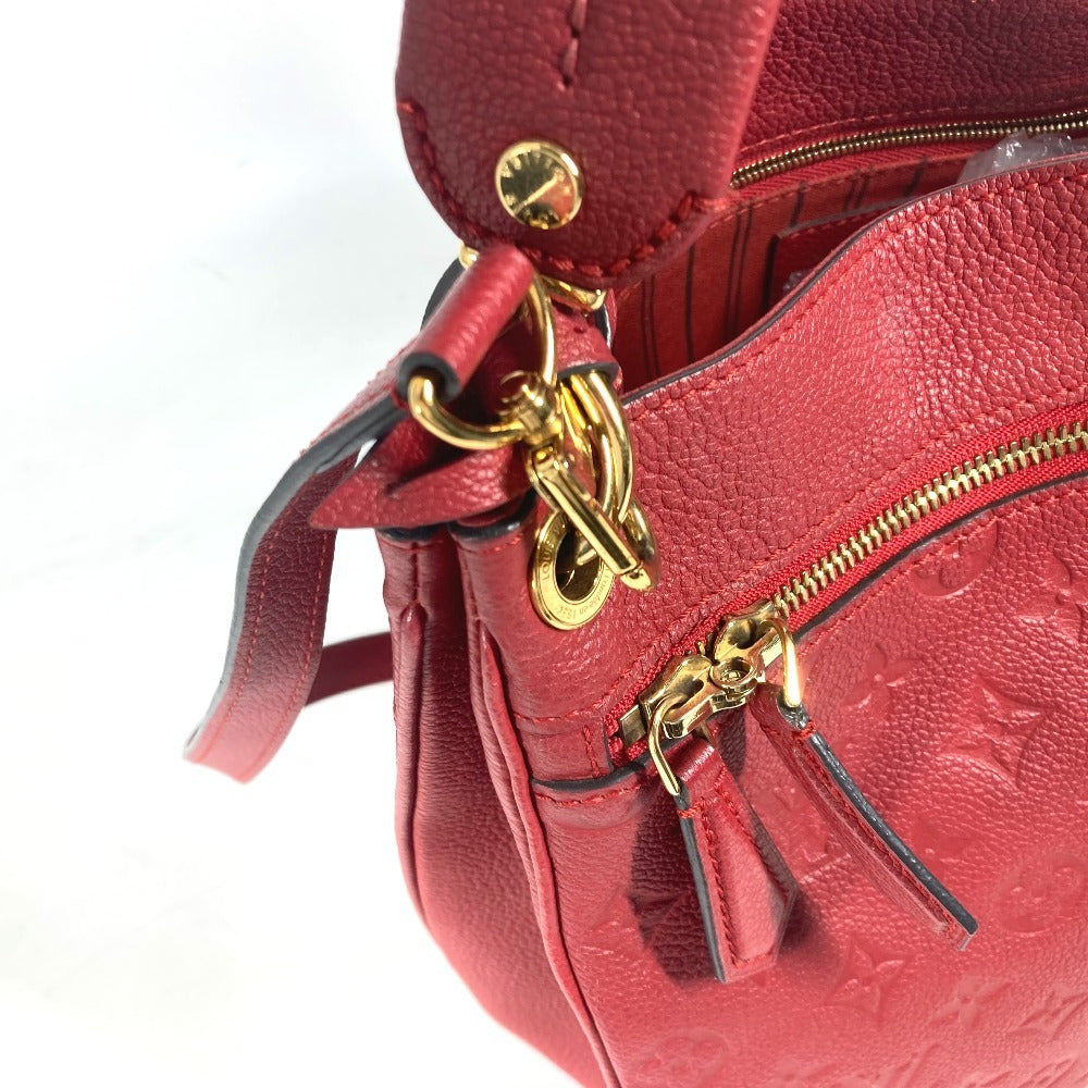LOUIS VUITTON M42820 モノグラムアンプラント スポンティーニ カバン 斜め掛け 2WAYバッグ トートバッグ ショルダーバッグ モノグラムアンプラントレザー レディース スリーズ レッド - brandshop-reference