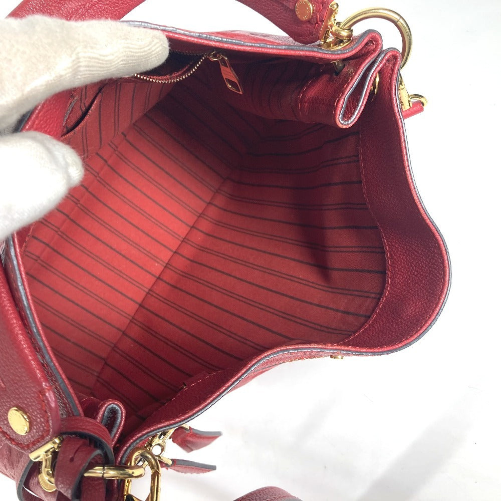 LOUIS VUITTON M42820 モノグラムアンプラント スポンティーニ カバン 斜め掛け 2WAYバッグ トートバッグ ショルダーバッグ モノグラムアンプラントレザー レディース スリーズ レッド - brandshop-reference