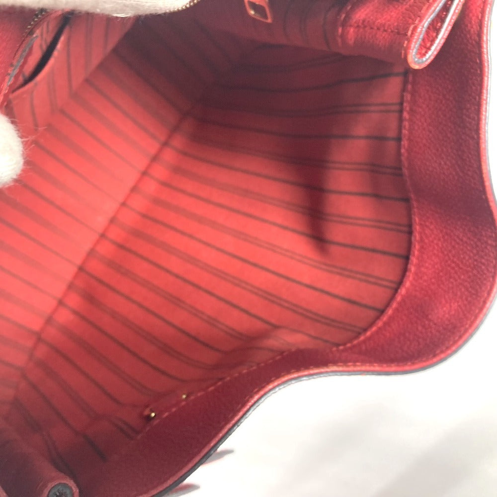 LOUIS VUITTON M42820 モノグラムアンプラント スポンティーニ カバン 斜め掛け 2WAYバッグ トートバッグ ショルダーバッグ モノグラムアンプラントレザー レディース スリーズ レッド - brandshop-reference