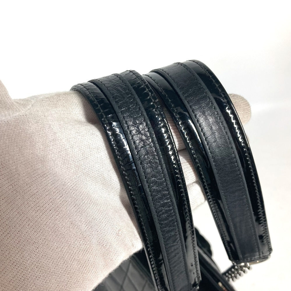 CHANEL カメリア NO5 アイコン チョコバー 肩掛け カバン トートバッグ チェーンバッグ ショルダーバッグ レザー レディース ブラック - brandshop-reference