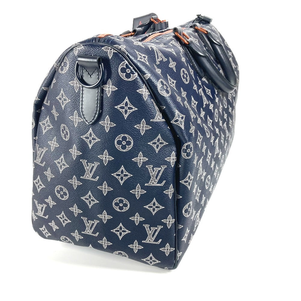 LOUIS VUITTON M43684 モノグラムインク アップサイドダウン  キーポルバンドリエール50 ハンドバッグ カバン トラベルバッグ ボストンバッグ モノグラムキャンバス ユニセックス ネイビー - brandshop-reference