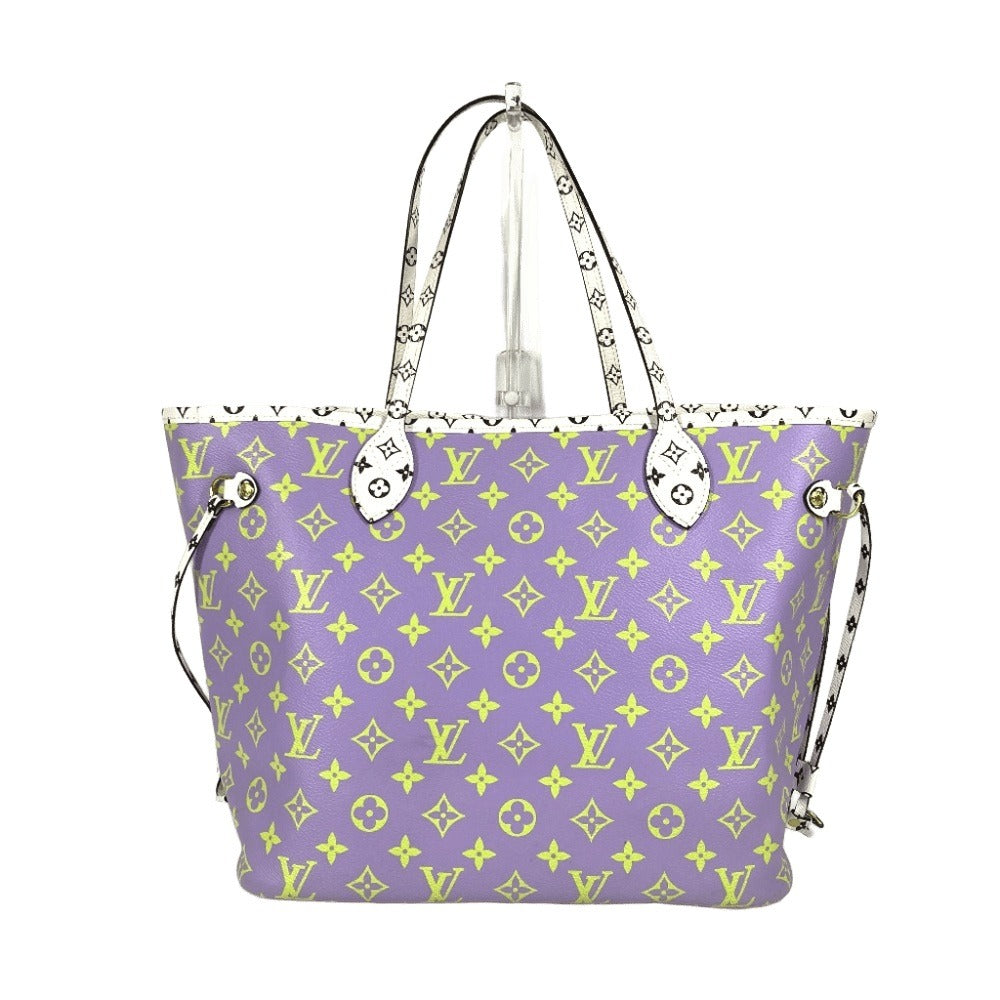 LOUIS VUITTON M44588 モノグラムジャイアント ネヴァーフルMM  カバン トートバッグ 肩掛け ポーチ付き ショルダーバッグ モノグラムジャイアントキャンバス レディース パープル系 - brandshop-reference