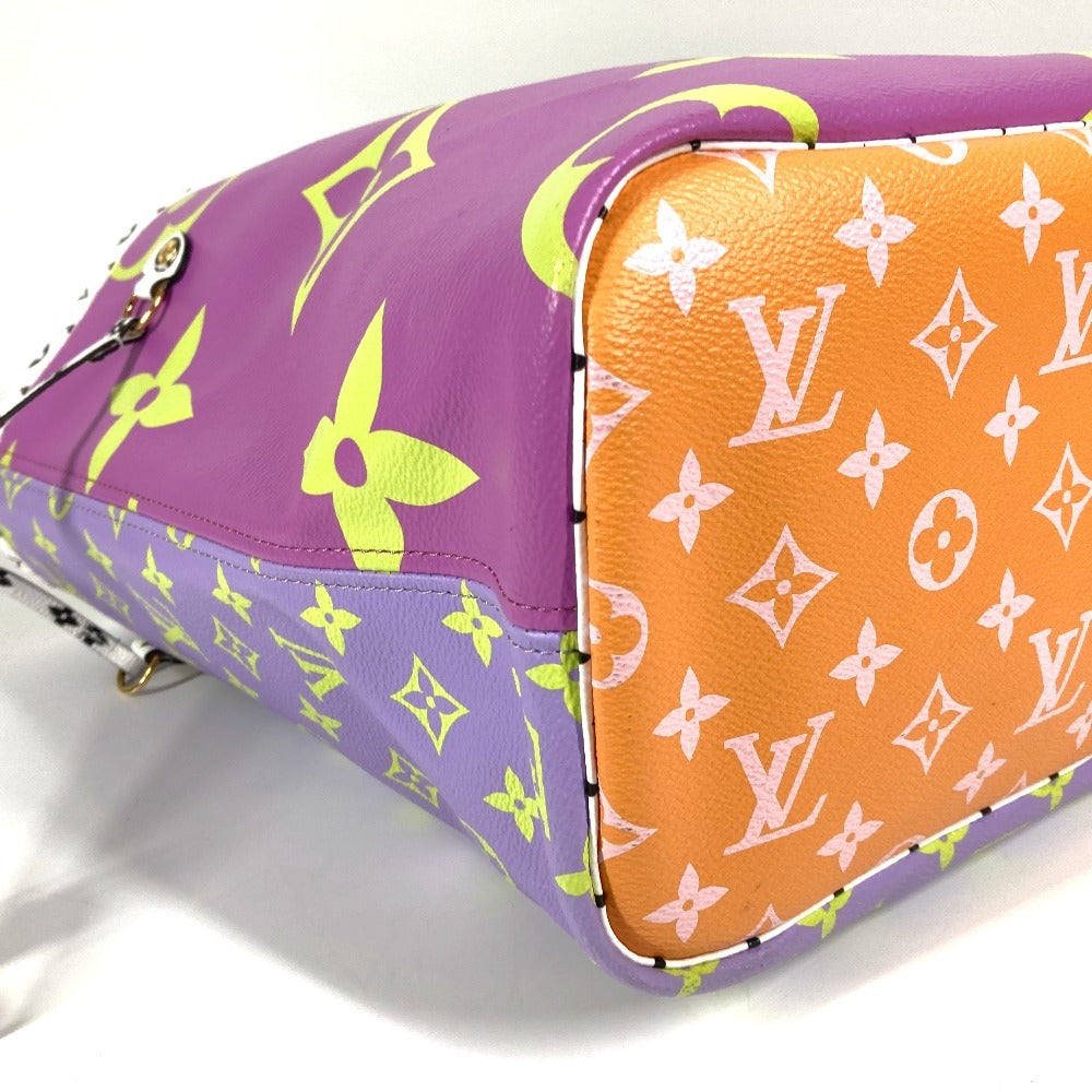 LOUIS VUITTON M44588 モノグラムジャイアント ネヴァーフルMM  カバン トートバッグ 肩掛け ポーチ付き ショルダーバッグ モノグラムジャイアントキャンバス レディース パープル系 - brandshop-reference