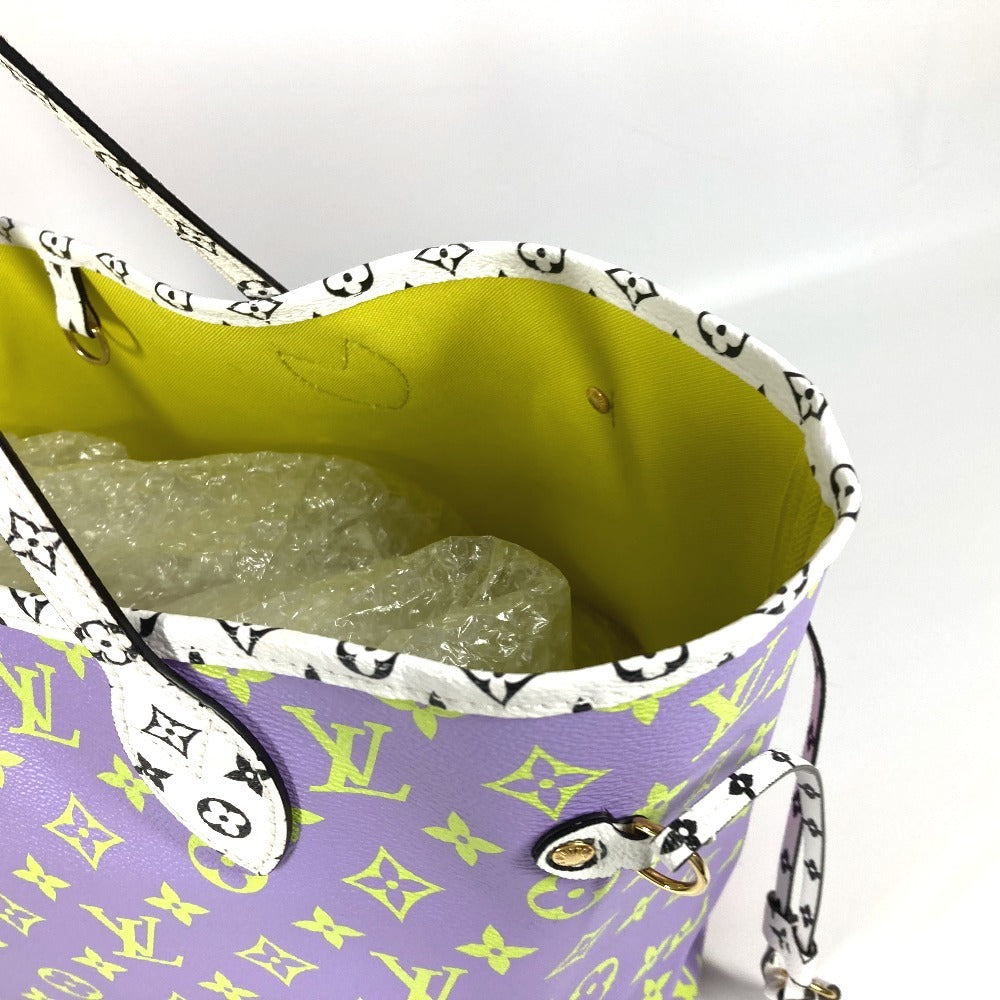 LOUIS VUITTON M44588 モノグラムジャイアント ネヴァーフルMM  カバン トートバッグ 肩掛け ポーチ付き ショルダーバッグ モノグラムジャイアントキャンバス レディース パープル系 - brandshop-reference