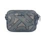 BURBERRY 8043708 TB logo Bag Pochette Crossbody Shoulder Bag Nylon canvas Gray Based/BlackBased Used