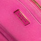 PRADA Canapa logo Bag Tote Bag Hand Bag Canvas pink/White Used