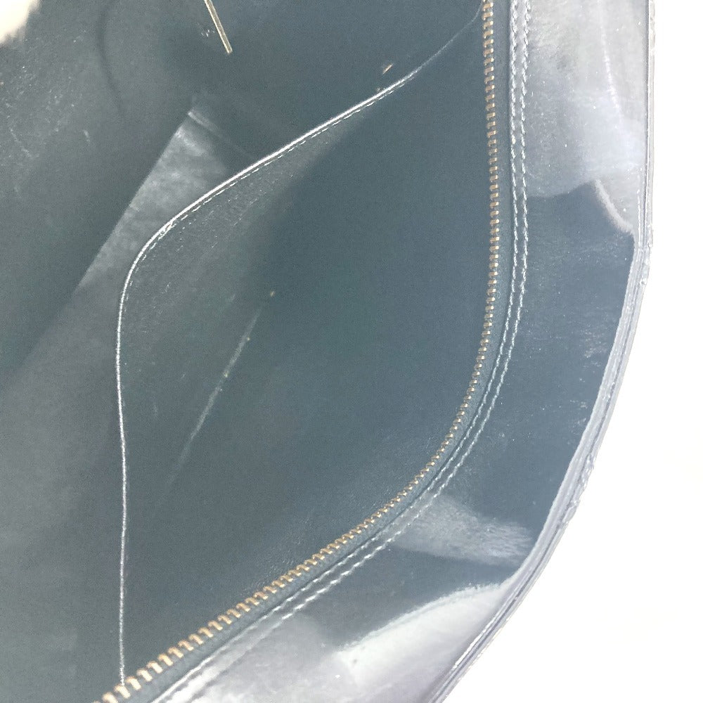 CHANEL ヴィンテージ キルティング マトラッセ カバン 肩掛け ボックス ハンドバッグ ショルダーバッグ パテントレザー レディース ブラック - brandshop-reference