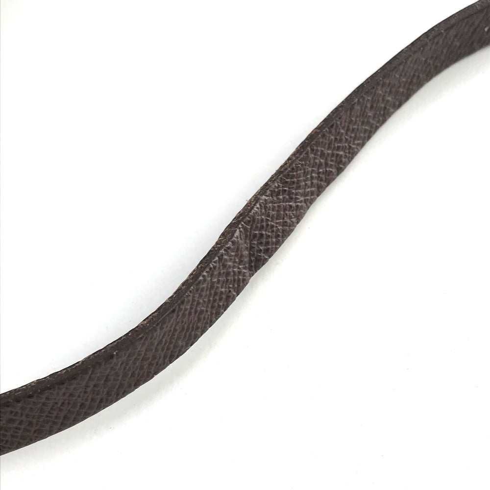 LOUIS VUITTON N51982 Damier Truth Makeup Accessory Pouch Bag Shoulder Handbag Shoulder Bag Damier Canvas Women's Ebene Brown