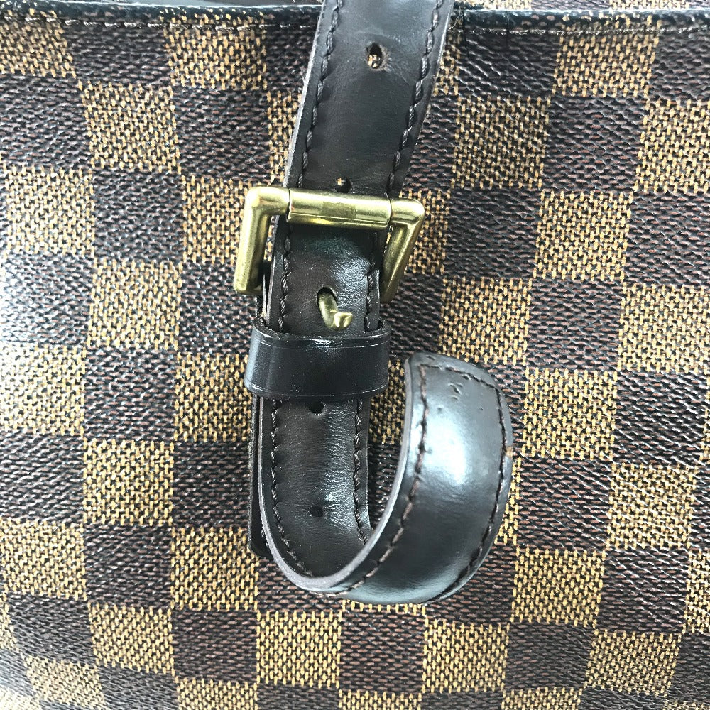 LOUIS VUITTON N51119 ダミエ チェルシー カバン トートバッグ ショルダーバッグ ダミエキャンバス ユニセックス エベヌ ブラウン - brandshop-reference