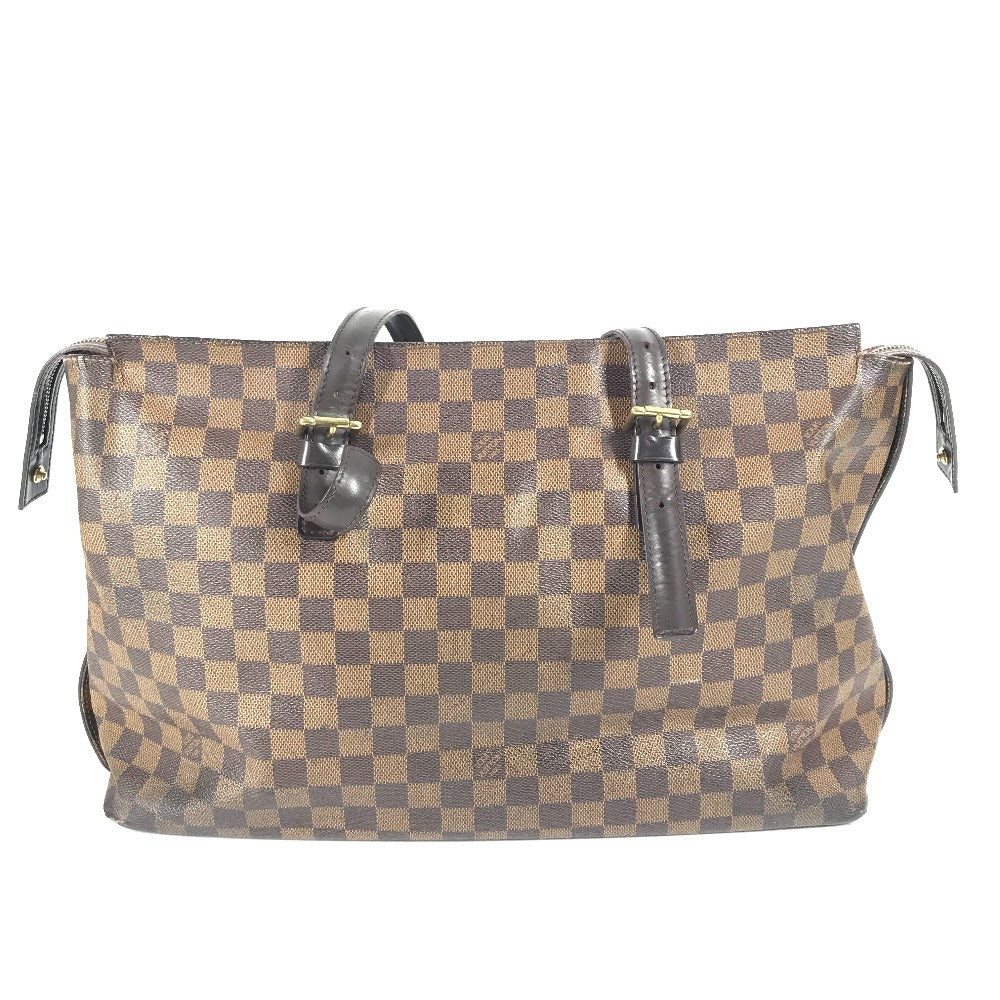 LOUIS VUITTON N51119 ダミエ チェルシー カバン トートバッグ ショルダーバッグ ダミエキャンバス ユニセックス エベヌ ブラウン - brandshop-reference