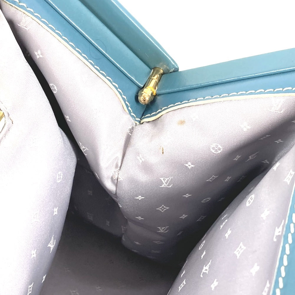 LOUIS VUITTON M91807 スハリ アンジェニュー PM カバン トートバッグ スタッズ ハンドバッグ スハリレザー レディース ブルー - brandshop-reference