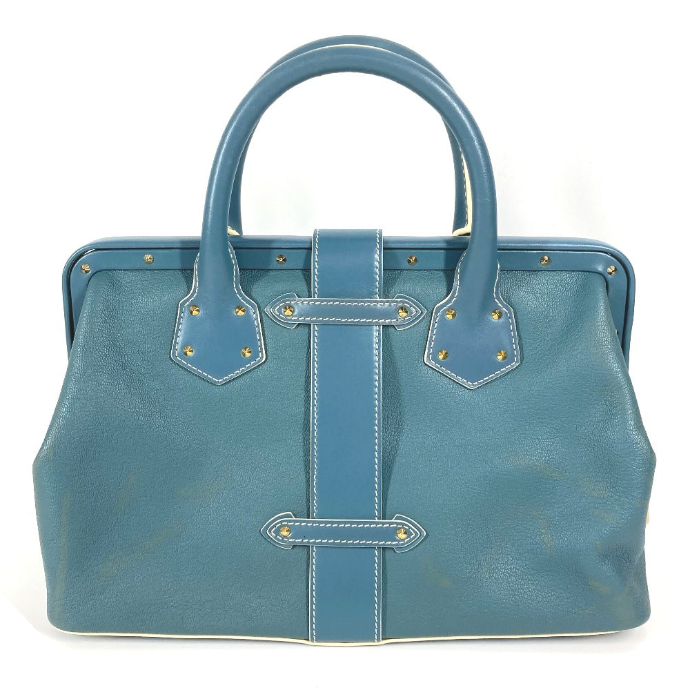 LOUIS VUITTON M91807 スハリ アンジェニュー PM カバン トートバッグ スタッズ ハンドバッグ スハリレザー レディース ブルー - brandshop-reference