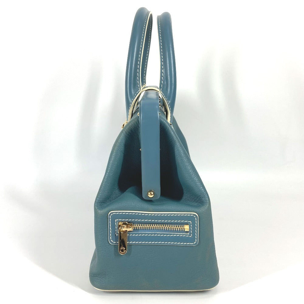 LOUIS VUITTON M91807 スハリ アンジェニュー PM カバン トートバッグ スタッズ ハンドバッグ スハリレザー レディース ブルー - brandshop-reference