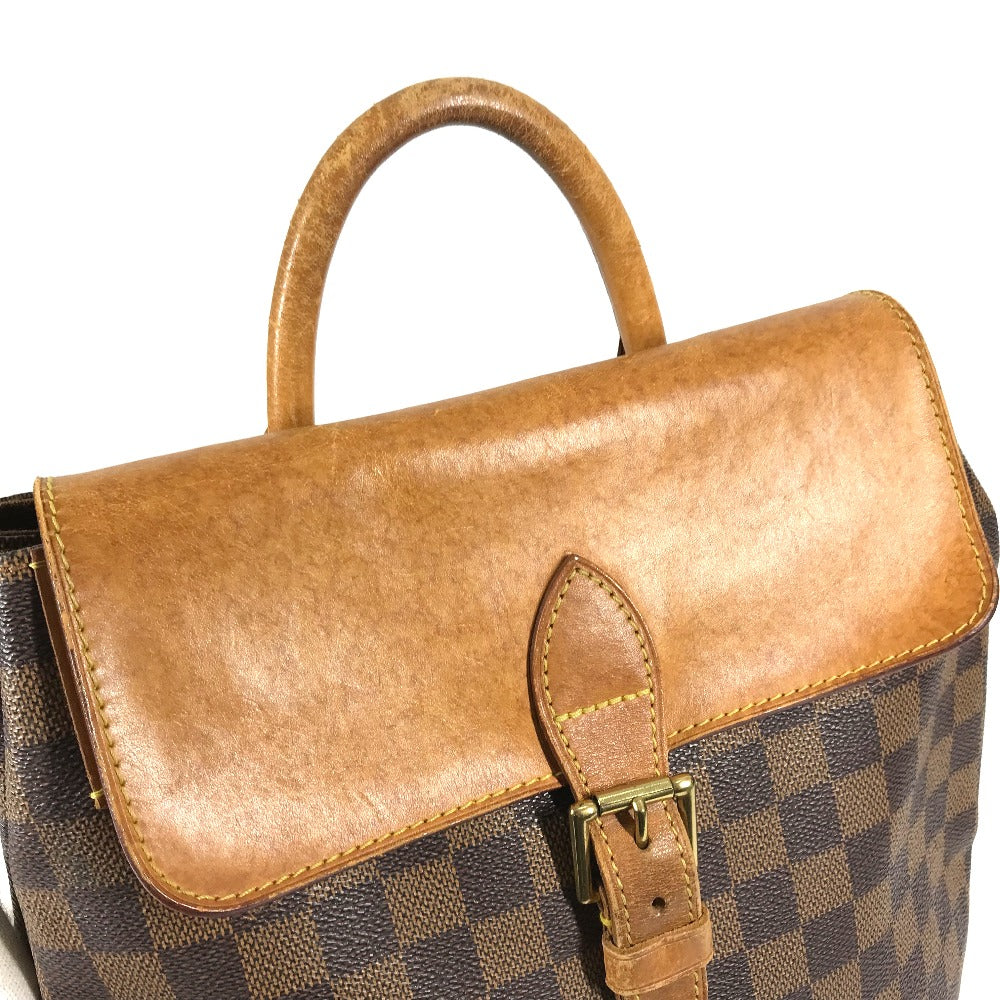 LOUIS VUITTON  N99038 ダミエ 100周年記念モデル アルルカン バックパック カバン リュックサック ダミエキャンバス レディース ブラウン - brandshop-reference