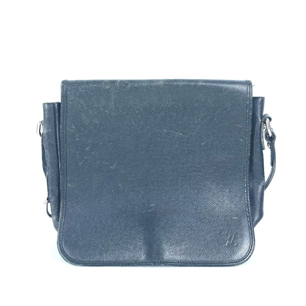 LOUIS VUITTON M32482 タイガ アンドレイ カバン 斜め掛け フラップ ショルダーバッグ タイガレザー ユニセックス アルドワーズ ブラック - brandshop-reference