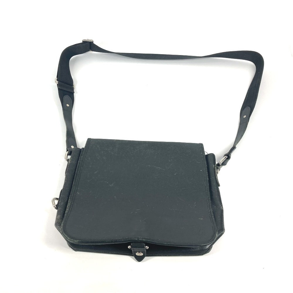 LOUIS VUITTON M32482 タイガ アンドレイ カバン 斜め掛け フラップ ショルダーバッグ タイガレザー ユニセックス アルドワーズ ブラック - brandshop-reference