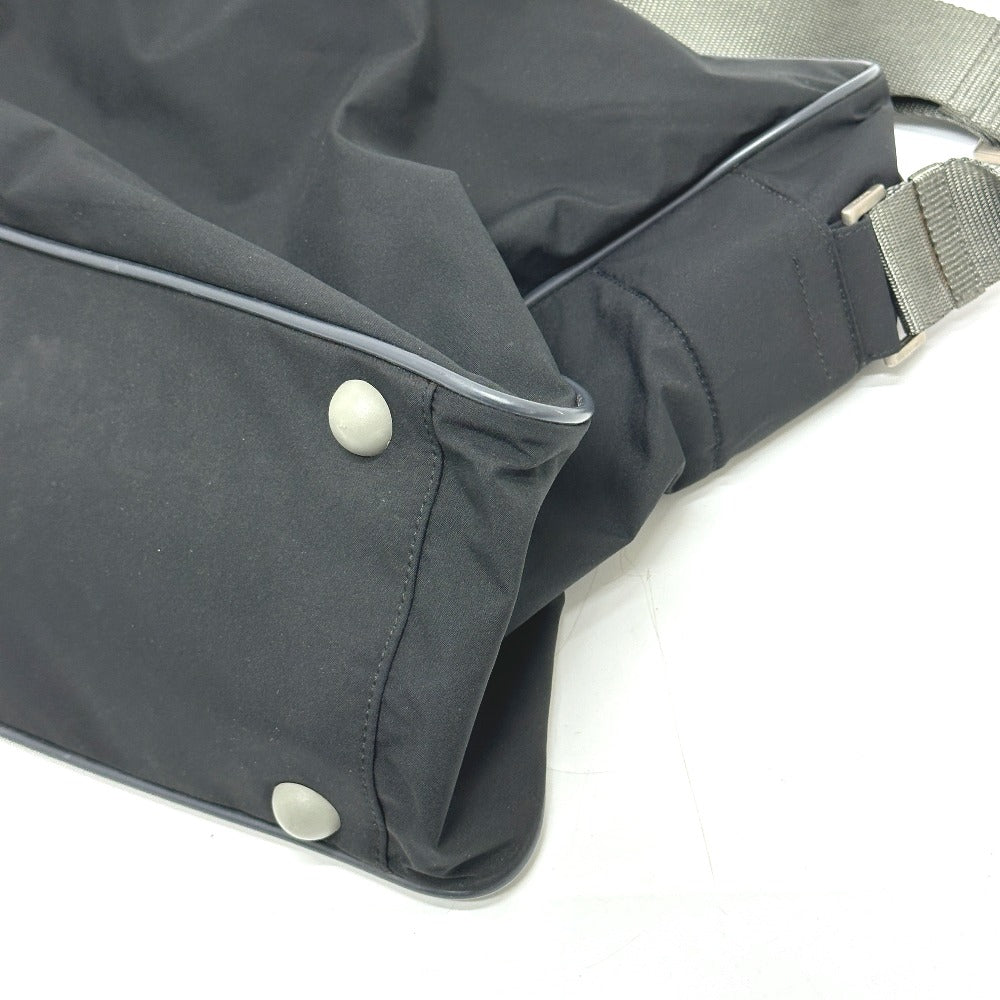 PRADA 4V0369 スポーツ ロゴ 2WAYバッグ ボストンバッグ ナイロン ユニセックス ブラック - brandshop-reference