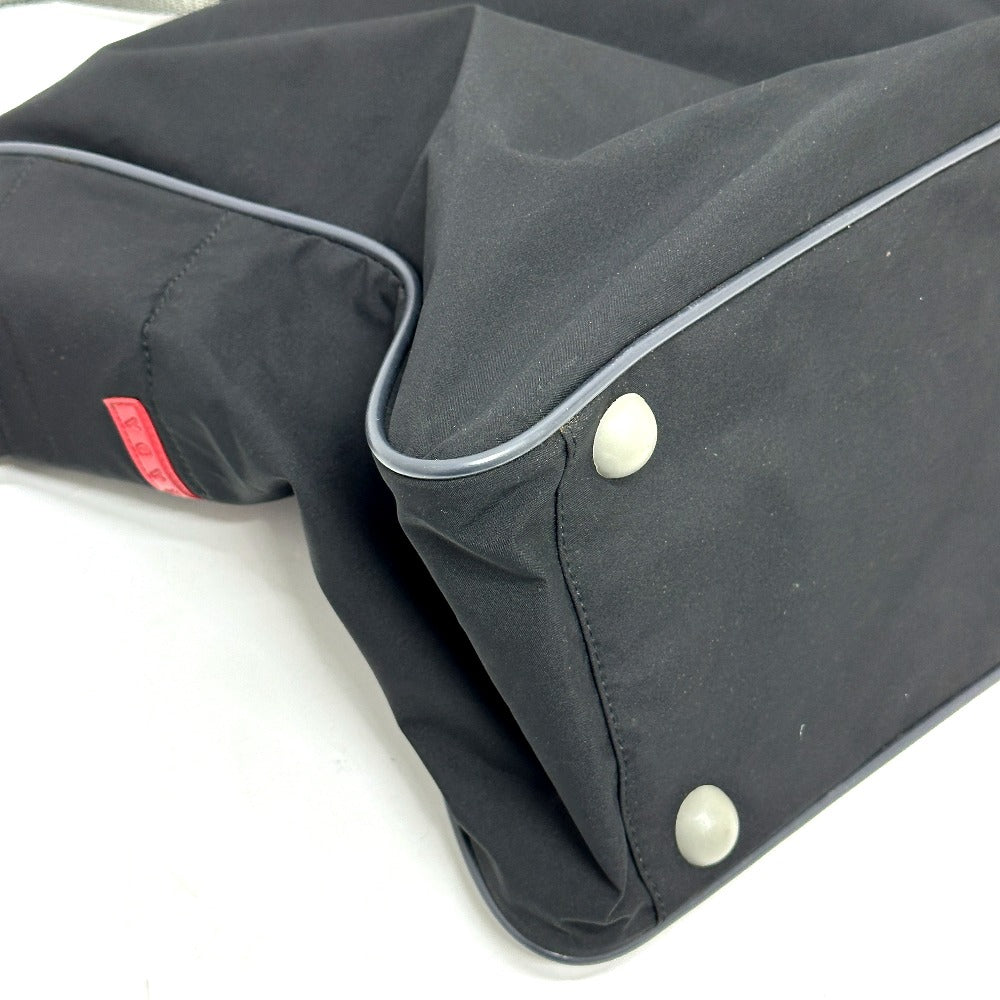 PRADA 4V0369 スポーツ ロゴ 2WAYバッグ ボストンバッグ ナイロン ユニセックス ブラック - brandshop-reference