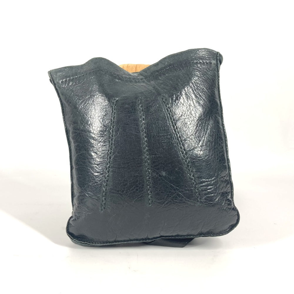 HERMES  トゥドゥ 斜め掛け カバン ポシェット ショルダーバッグ レザー ユニセックス ブラック - brandshop-reference