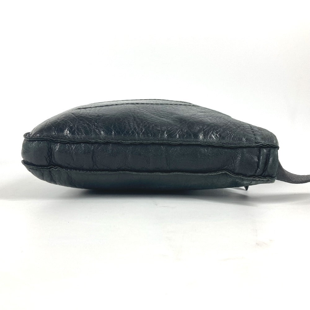 HERMES  トゥドゥ 斜め掛け カバン ポシェット ショルダーバッグ レザー ユニセックス ブラック - brandshop-reference