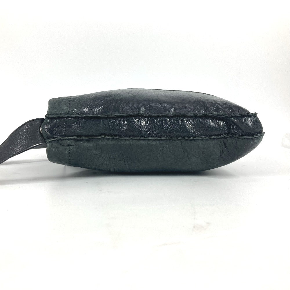 HERMES  トゥドゥ 斜め掛け カバン ポシェット ショルダーバッグ レザー ユニセックス ブラック - brandshop-reference