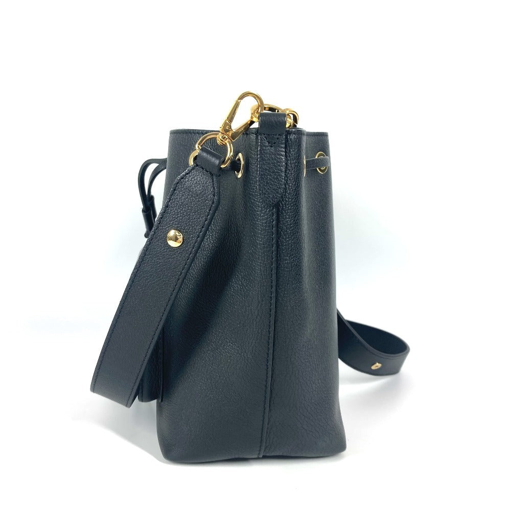LOUIS VUITTON M57687 ロックミーバケットNV 巾着 2WAYバッグ ハンドバッグ 斜め掛け ショルダーバッグ レザー レディース ノワール ブラック - brandshop-reference
