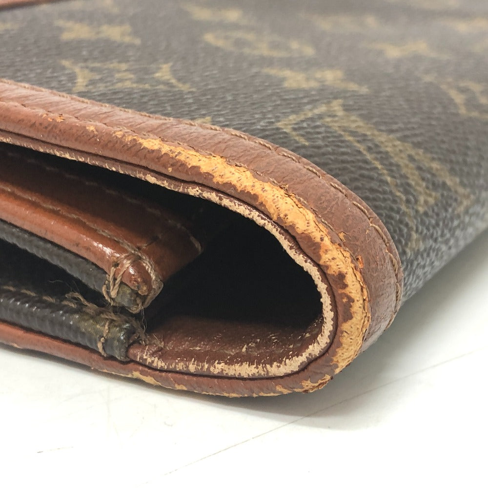 LOUIS VUITTON M51810 モノグラム ポシェットダムGM バック カバン ポーチ セカンドバッグ クラッチバッグ モノグラムキャンバス レディース ブラウン - brandshop-reference