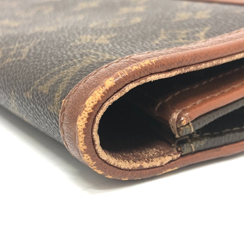 LOUIS VUITTON M51810 モノグラム ポシェットダムGM バック カバン ポーチ セカンドバッグ クラッチバッグ モノグラムキャンバス レディース ブラウン - brandshop-reference