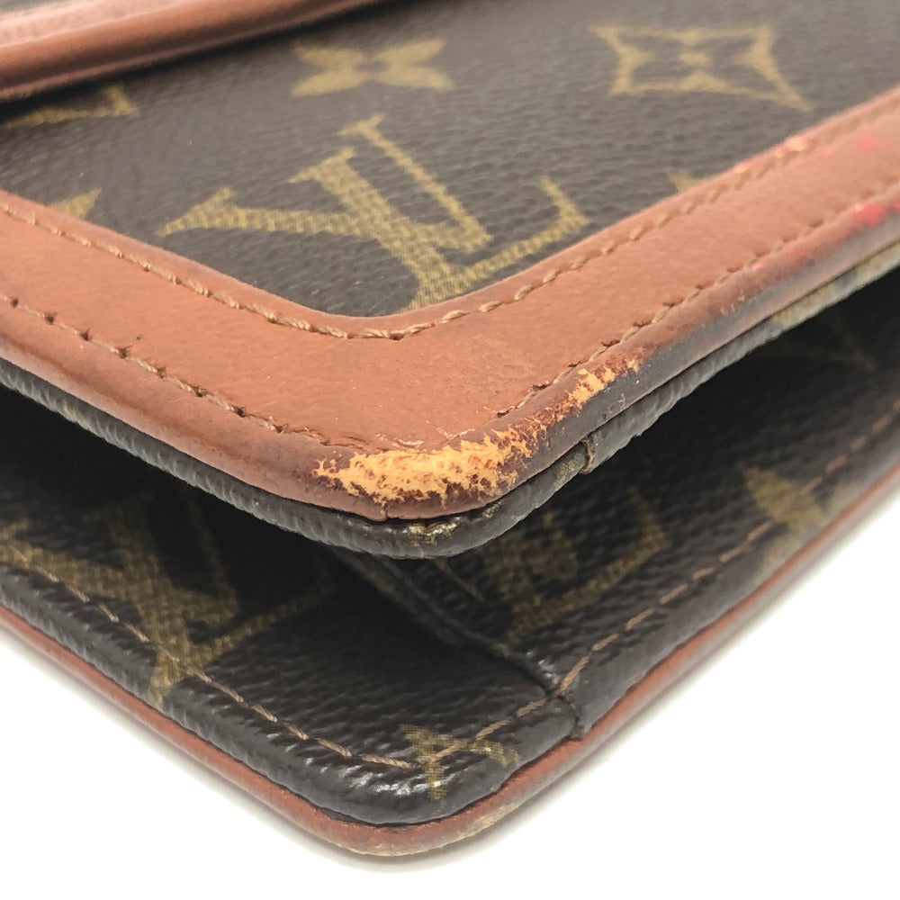 LOUIS VUITTON M51810 モノグラム ポシェットダムGM バック カバン ポーチ セカンドバッグ クラッチバッグ モノグラムキャンバス レディース ブラウン - brandshop-reference