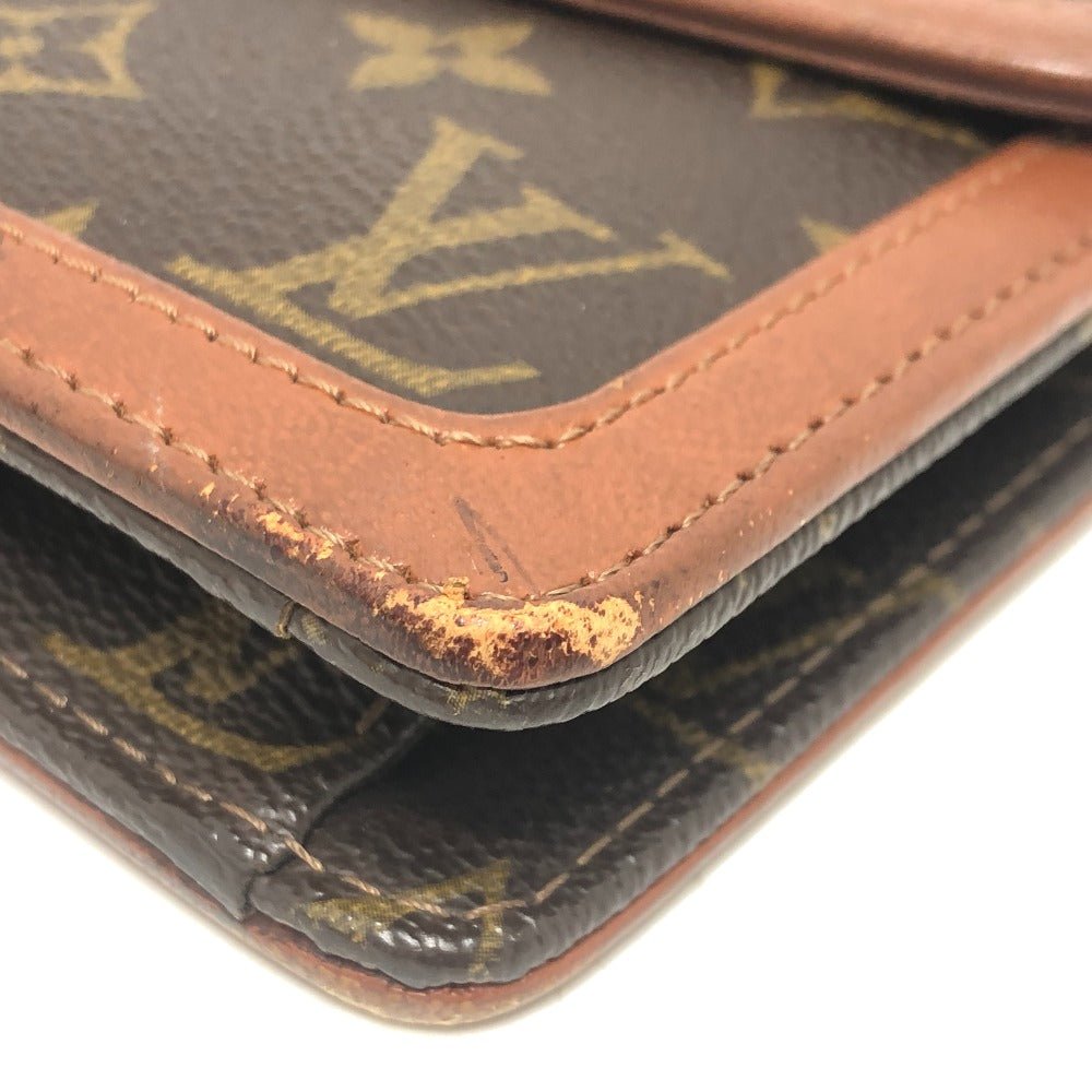 LOUIS VUITTON M51810 モノグラム ポシェットダムGM バック カバン ポーチ セカンドバッグ クラッチバッグ モノグラムキャンバス レディース ブラウン - brandshop-reference