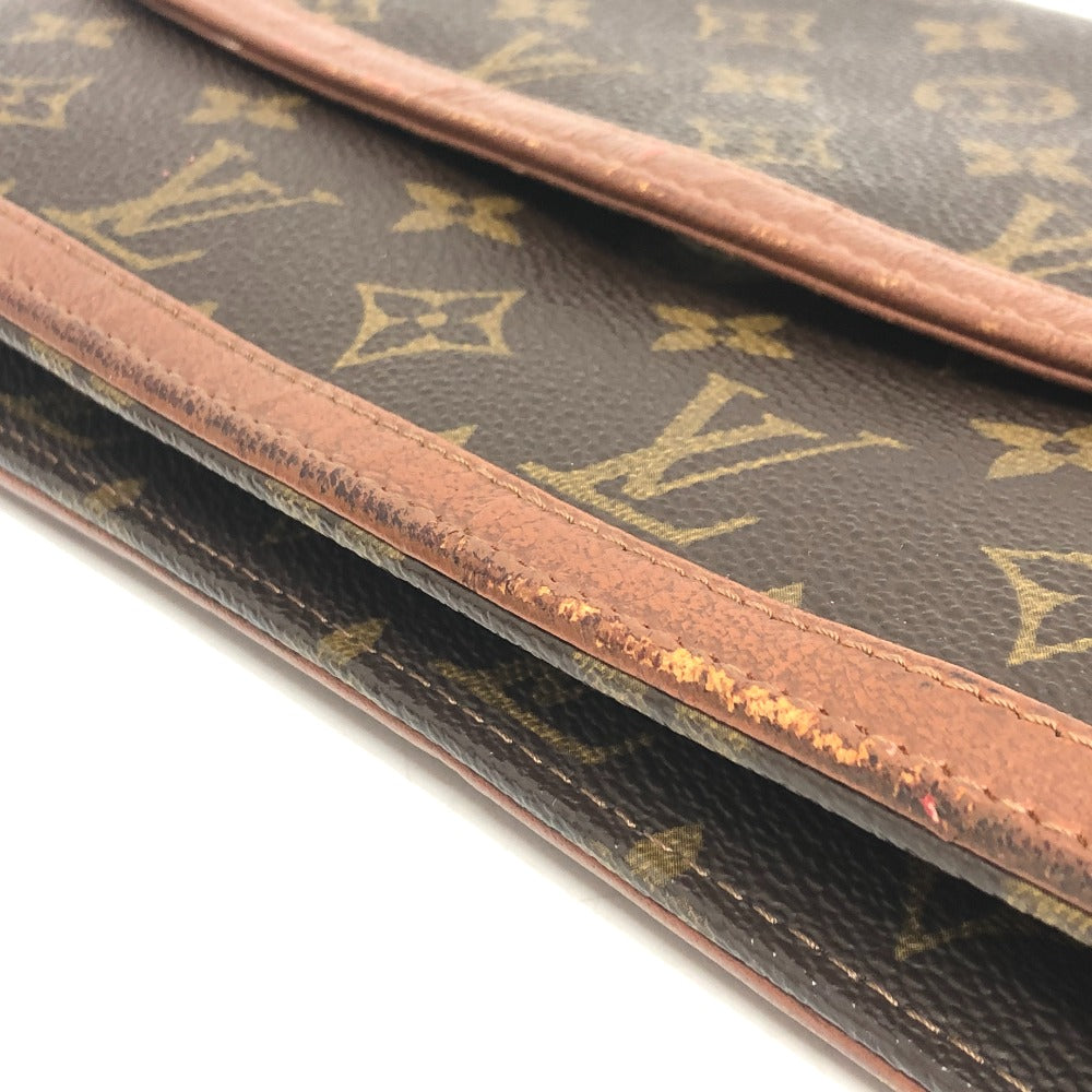 LOUIS VUITTON M51810 モノグラム ポシェットダムGM バック カバン ポーチ セカンドバッグ クラッチバッグ モノグラムキャンバス レディース ブラウン - brandshop-reference