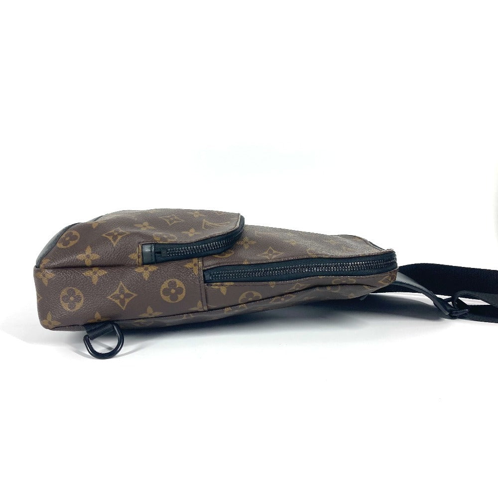 LOUIS VUITTON M45897 モノグラムマカサー  アヴェニュースリングバッグ ベルトバッグ クロス ショルダーバッグ ボディバッグ モノグラムマカサーキャンバス ユニセックス ブラウン - brandshop-reference