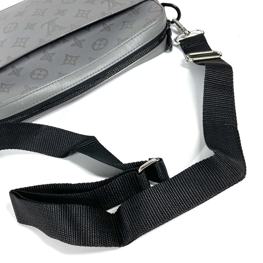 LOUIS VUITTON M46104 モノグラムシャドウ デュオ メッセンジャー  斜め掛け カバン クラッチバッグ ショルダーバッグ モノグラムシャドウレザー ユニセックス グレー - brandshop-reference