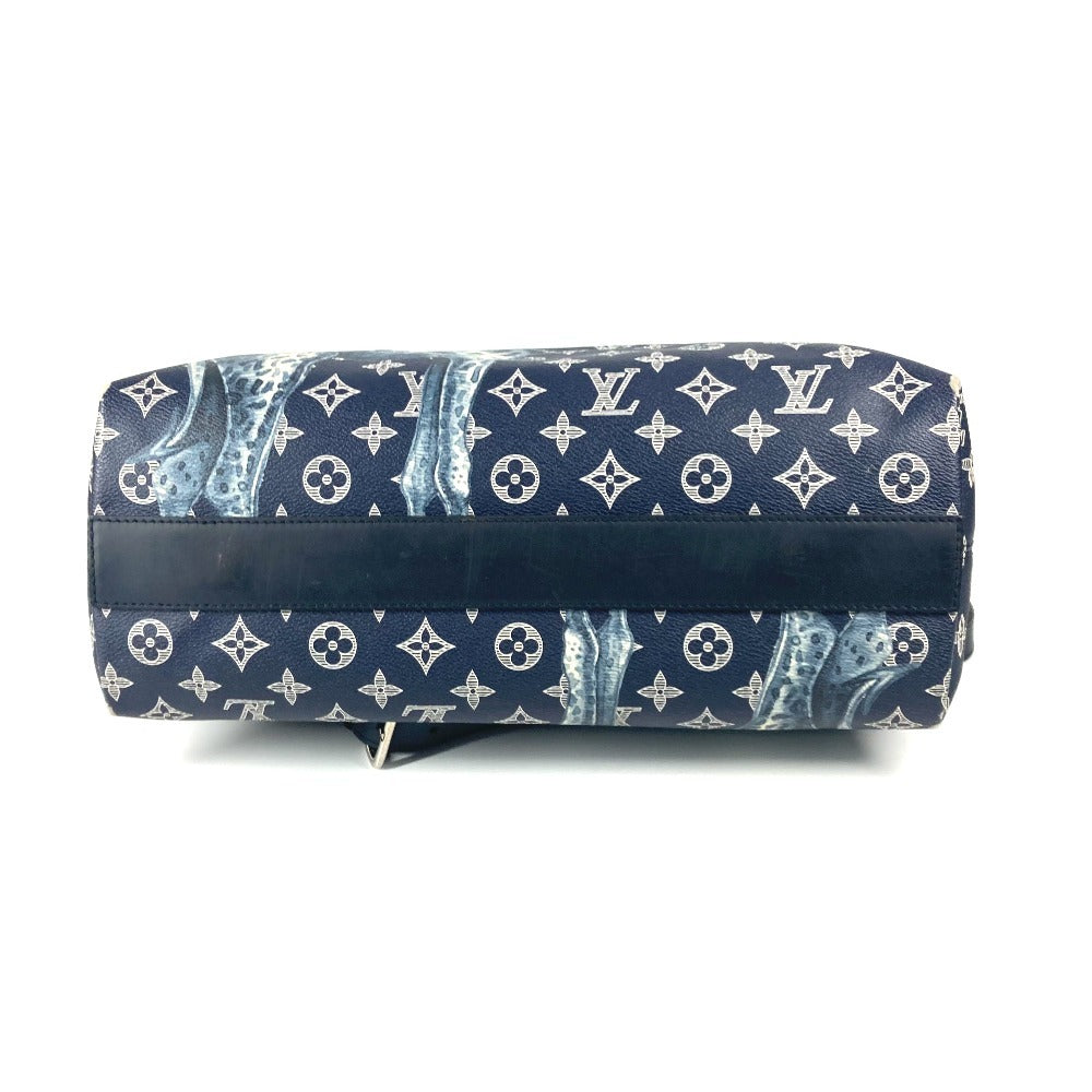 LOUIS VUITTON M54127 モノグラムサバンナ ジェイク アンド ディノス チャップマン 2WAYバッグ ショルダーバッグ 斜め掛け トートバッグ モノグラムサバンナキャンバス ユニセックス アンクル ネイビー - brandshop-reference