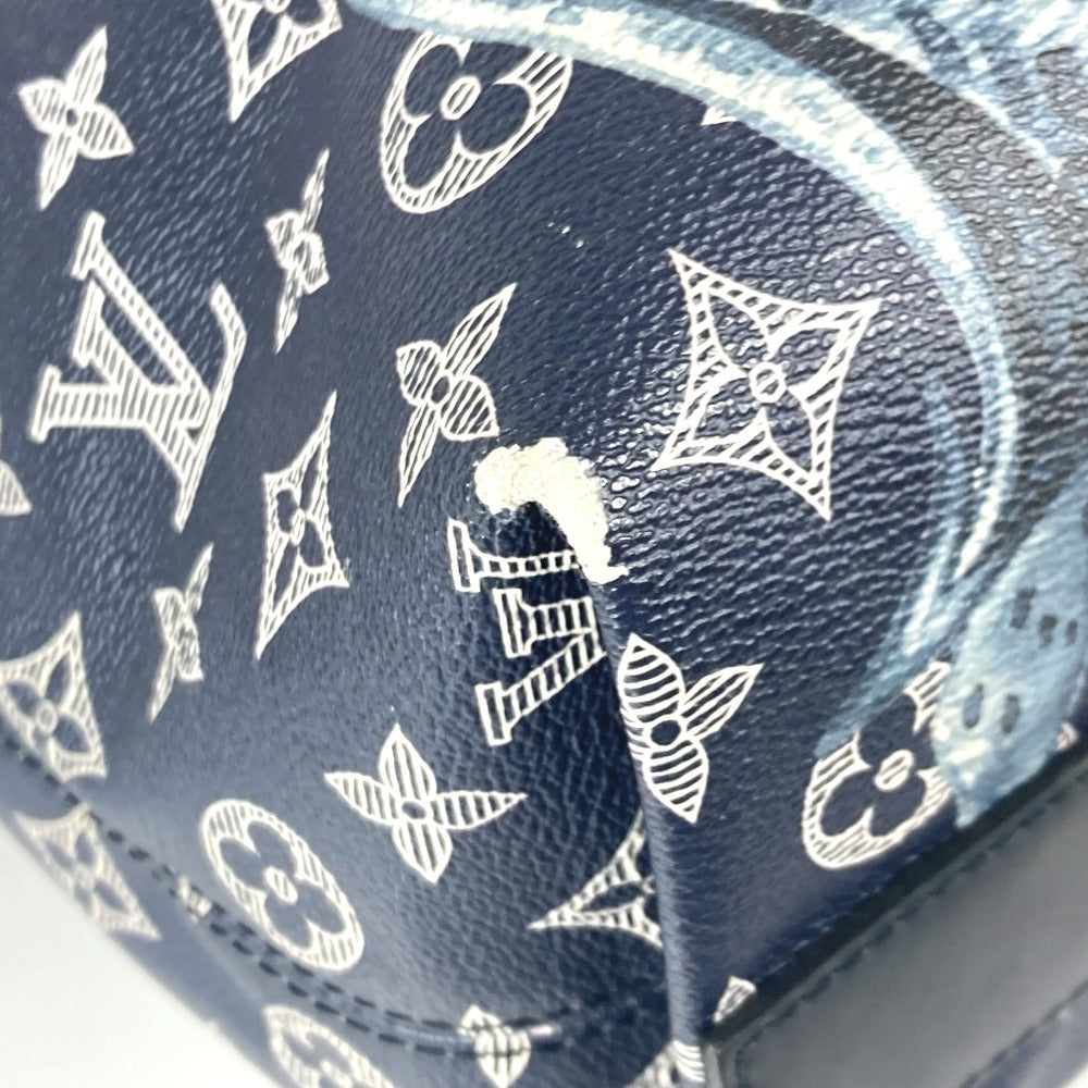 LOUIS VUITTON M54127 モノグラムサバンナ ジェイク アンド ディノス チャップマン 2WAYバッグ ショルダーバッグ 斜め掛け トートバッグ モノグラムサバンナキャンバス ユニセックス アンクル ネイビー - brandshop-reference