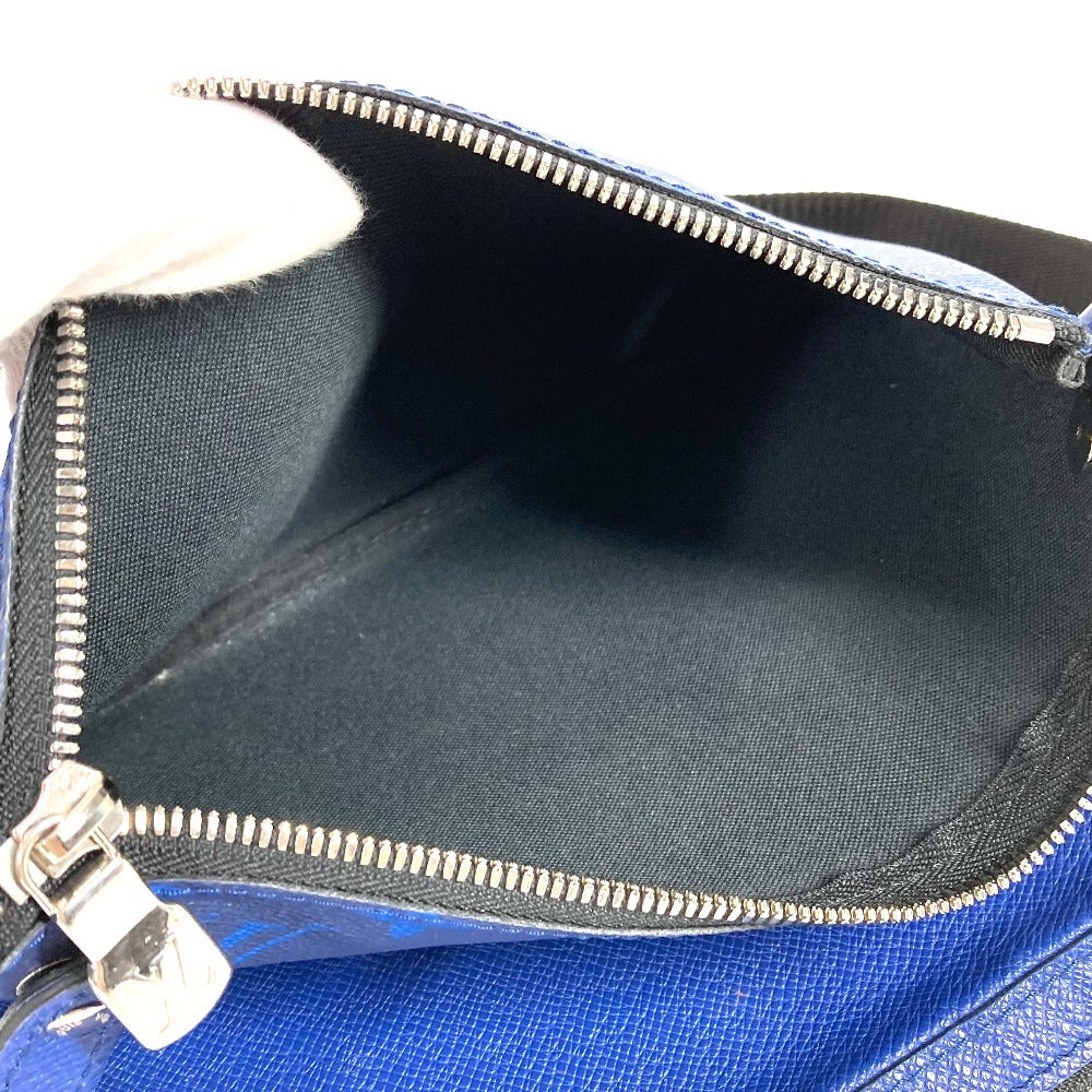 LOUIS VUITTON M30848 タイガラマ トリオ・メッセンジャー 斜め掛け カバン コインケース付き 財布 小銭入れ ショルダーバッグ タイガレザー ユニセックス ブルー - brandshop-reference