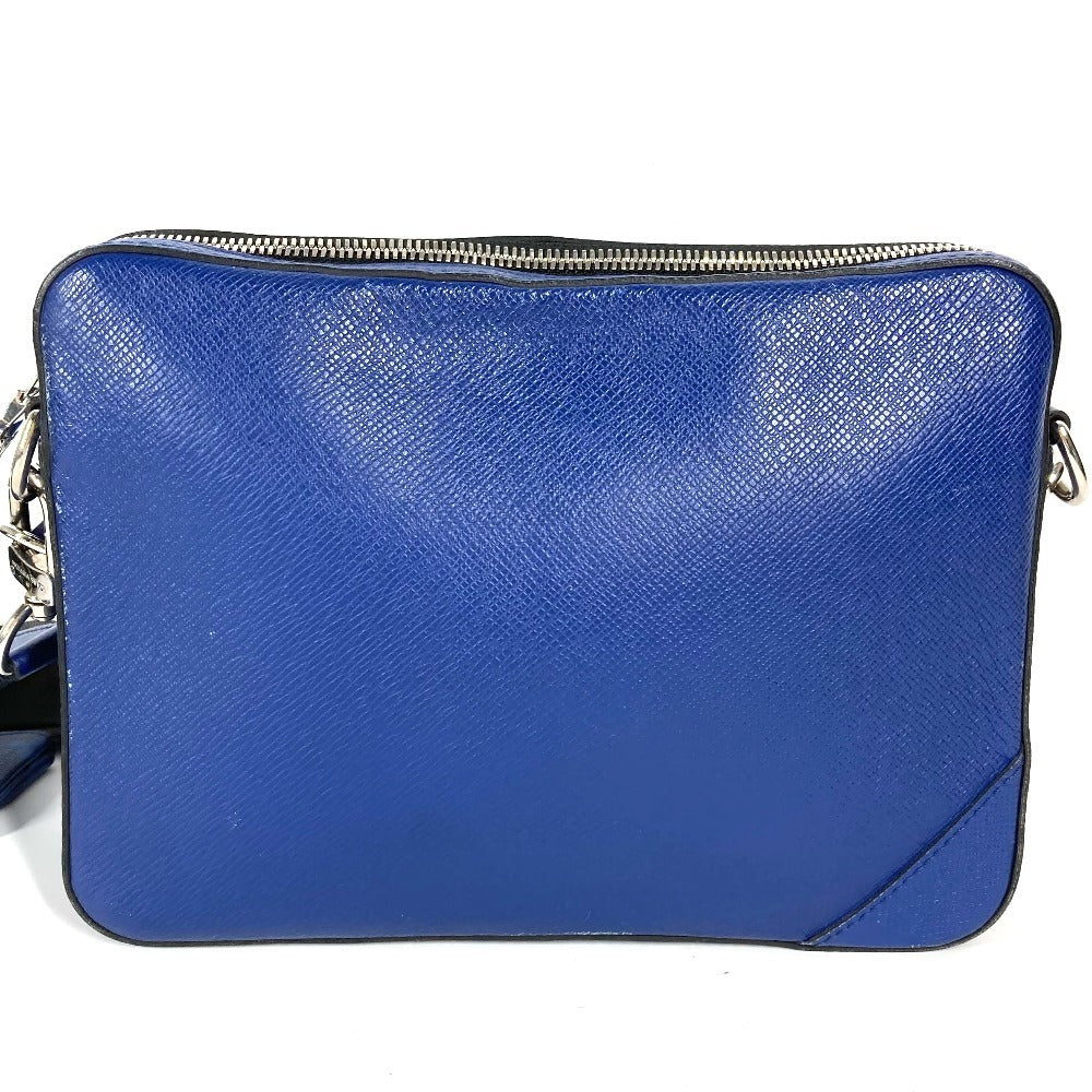 LOUIS VUITTON M30848 タイガラマ トリオ・メッセンジャー 斜め掛け カバン コインケース付き 財布 小銭入れ ショルダーバッグ タイガレザー ユニセックス ブルー - brandshop-reference