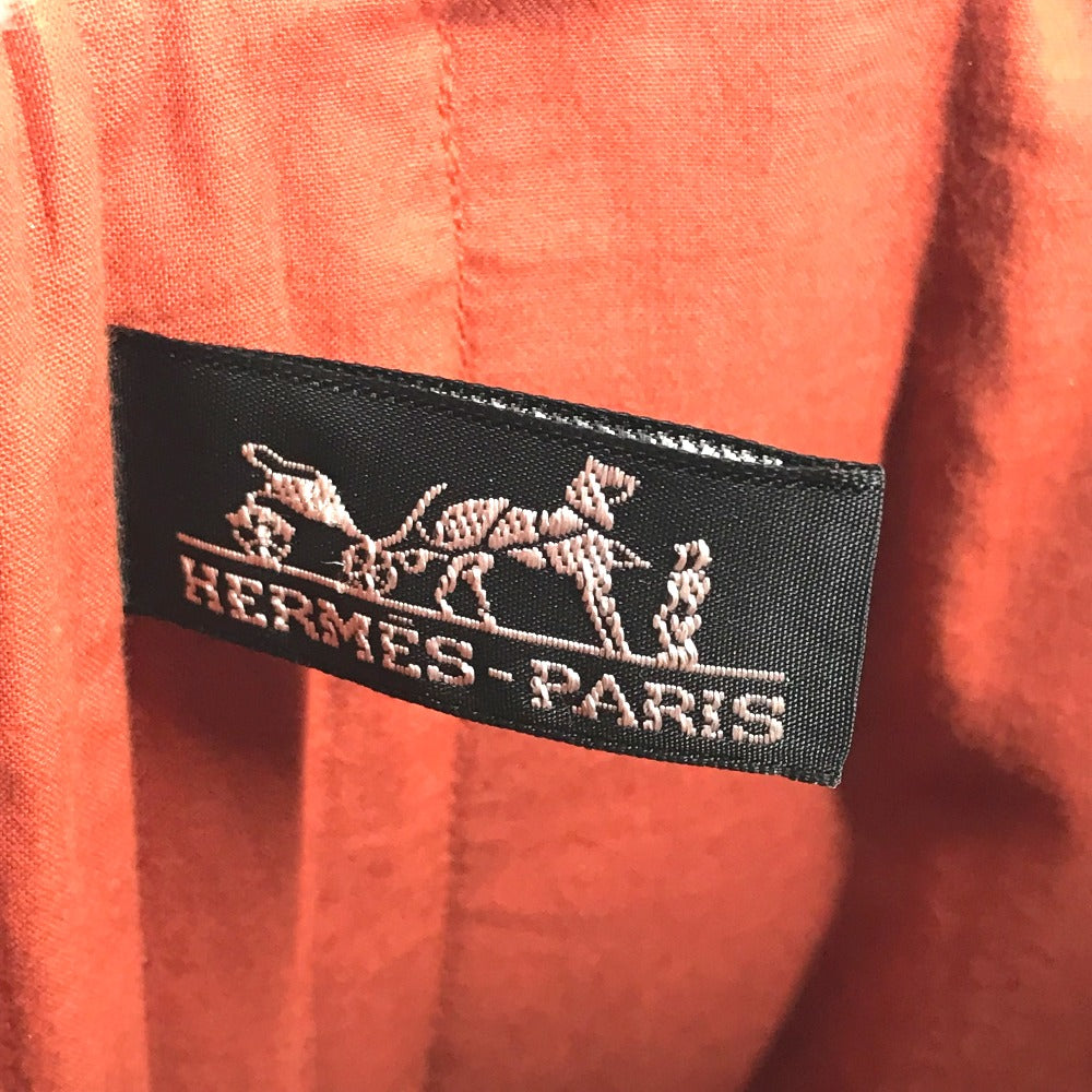 HERMES アメダバPM カバン トートバッグ ミニバッグ ミニトート 手提げ  ハンドバッグ ウール レディース オレンジ - brandshop-reference