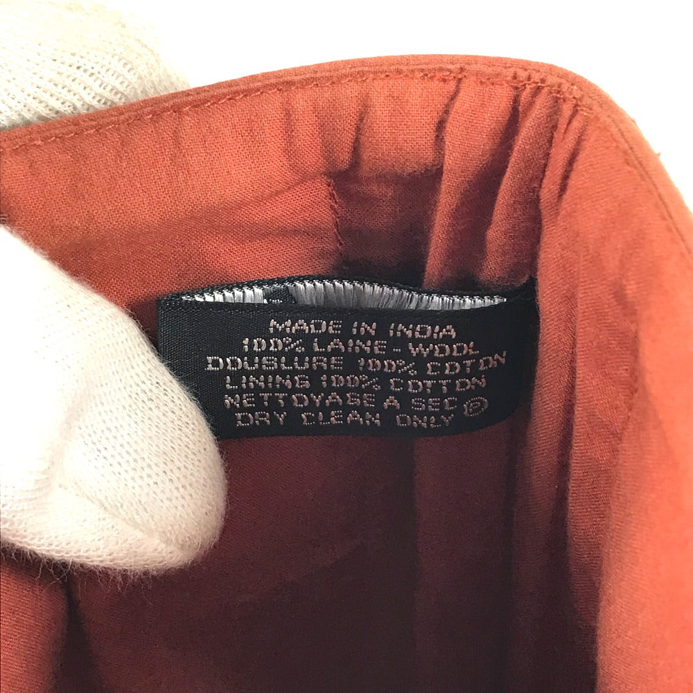 HERMES アメダバPM カバン トートバッグ ミニバッグ ミニトート 手提げ  ハンドバッグ ウール レディース オレンジ - brandshop-reference