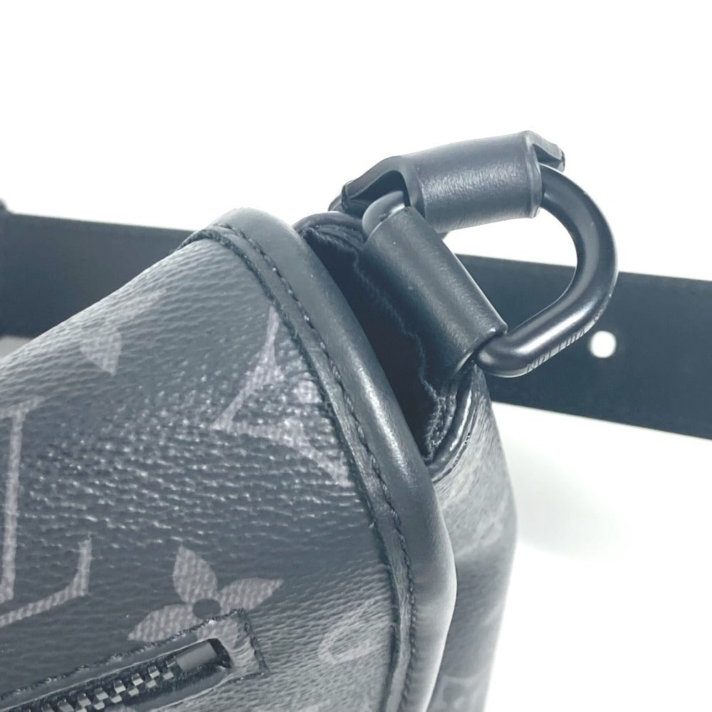 LOUIS VUITTON M12681 モノグラムエクリプス パルス・メッセンジャー カバン 斜め掛け フラップ ショルダーバッグ モノグラムエクリプスキャンバス ユニセックス ブラック - brandshop-reference