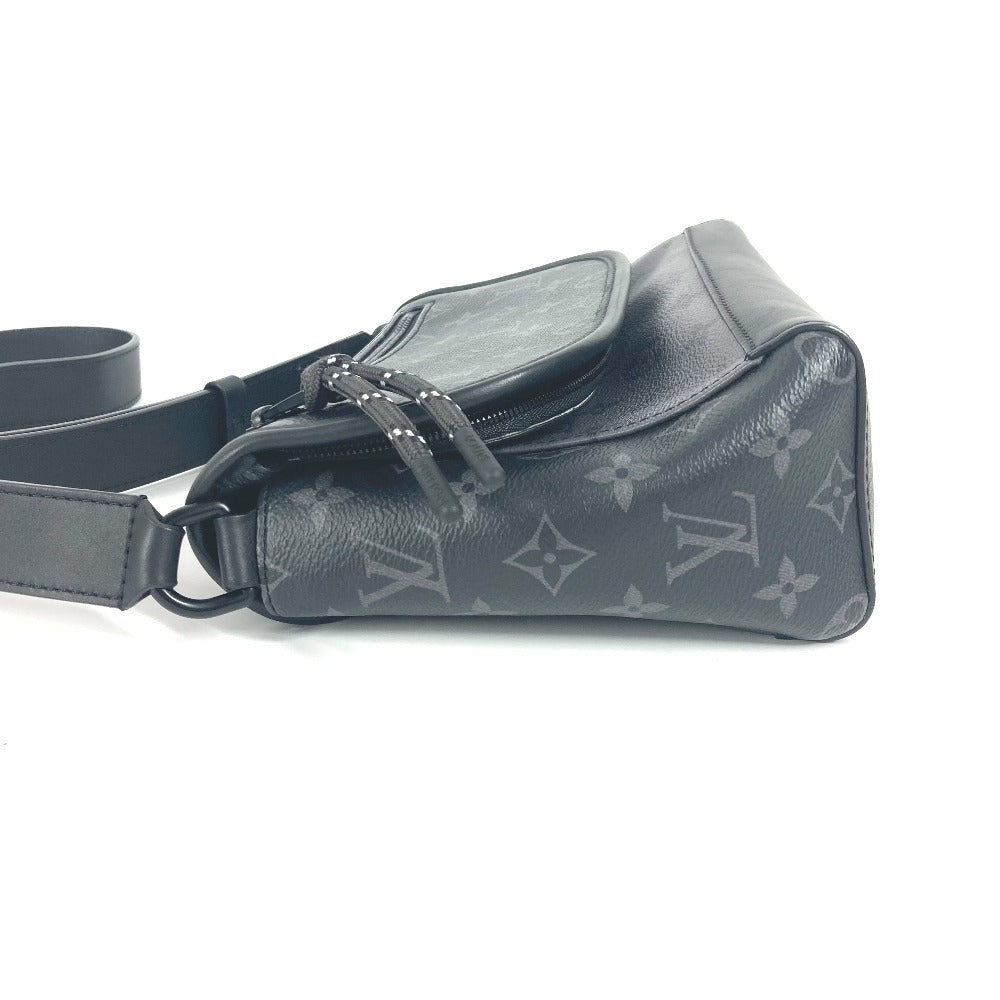 LOUIS VUITTON M12681 モノグラムエクリプス パルス・メッセンジャー カバン 斜め掛け フラップ ショルダーバッグ モノグラムエクリプスキャンバス ユニセックス ブラック - brandshop-reference