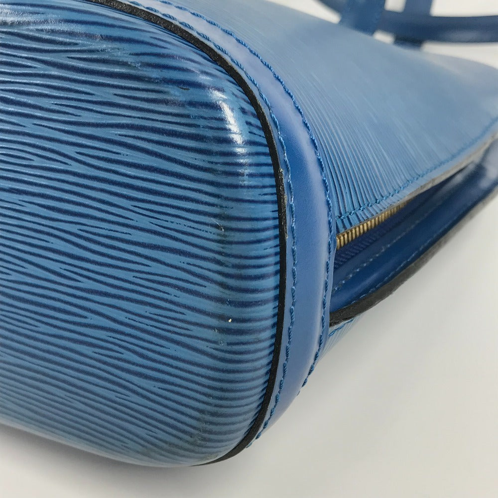 LOUIS VUITTON M52285 エピ リュサック カバン 肩掛け トートバッグ ショルダーバッグ エピレザー レディース トレドブルー ブルー - brandshop-reference