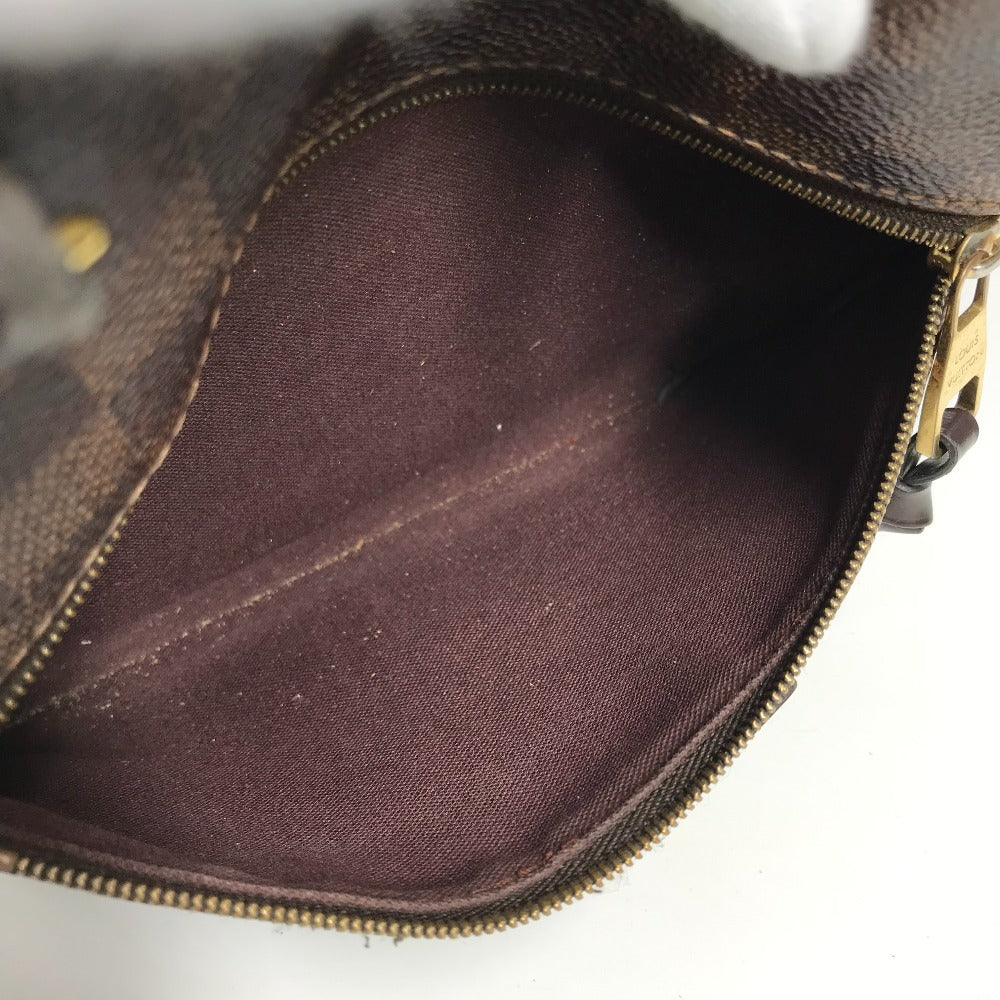 LOUIS VUITTON N41012 ダミエ イエナPM トートバッグ カバン 肩掛け ショルダーバッグ ダミエキャンバス レディース エベヌ ブラウン - brandshop-reference
