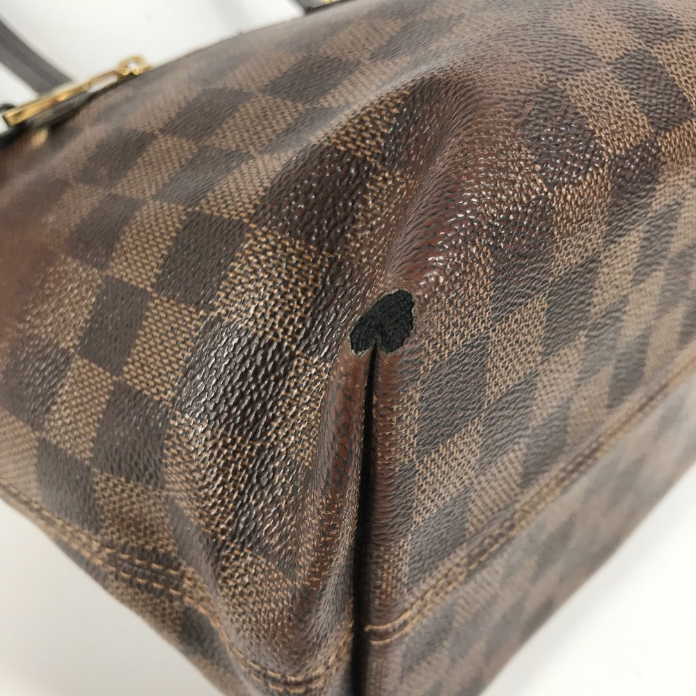LOUIS VUITTON N41012 ダミエ イエナPM トートバッグ カバン 肩掛け ショルダーバッグ ダミエキャンバス レディース エベヌ ブラウン - brandshop-reference