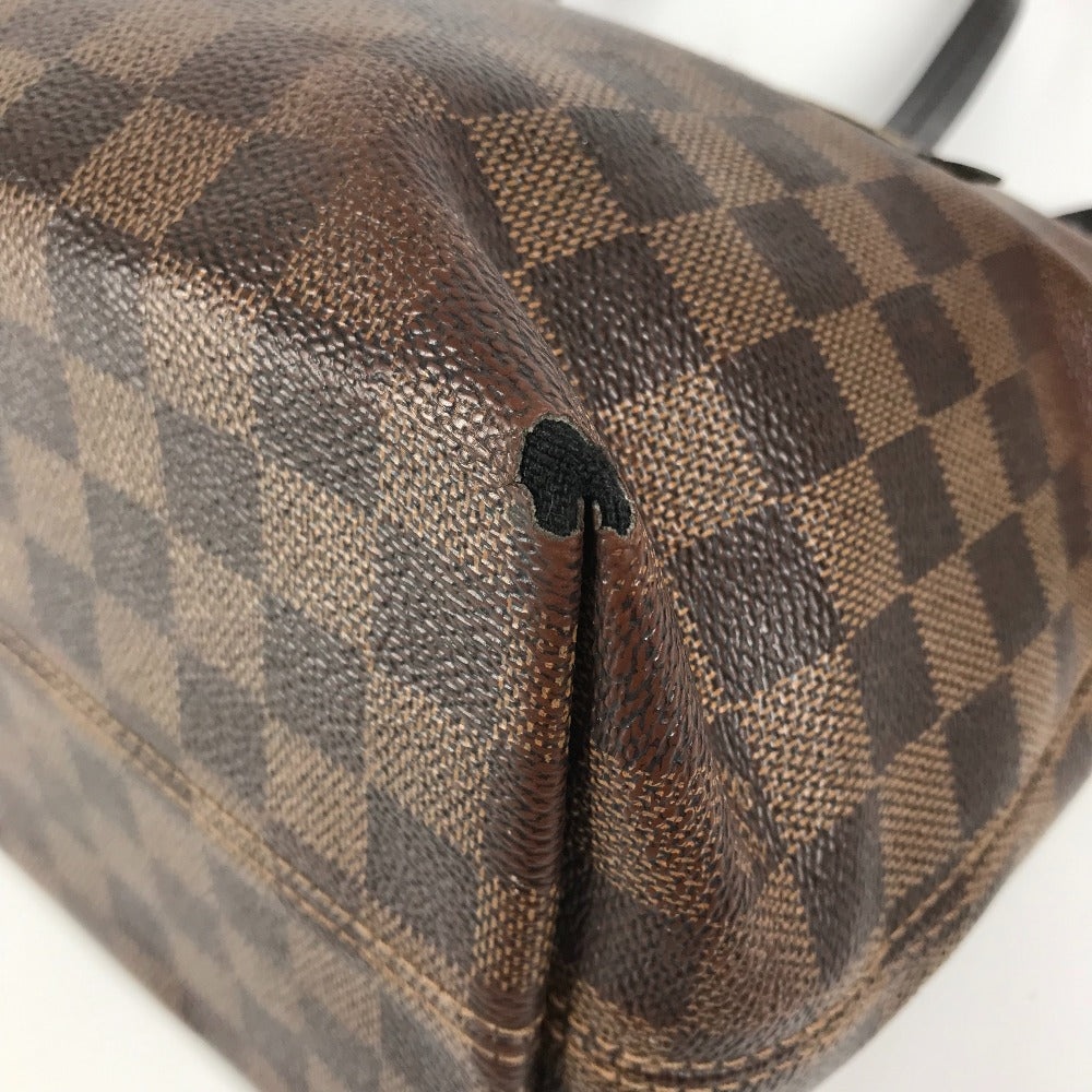 LOUIS VUITTON N41012 ダミエ イエナPM トートバッグ カバン 肩掛け ショルダーバッグ ダミエキャンバス レディース エベヌ ブラウン - brandshop-reference