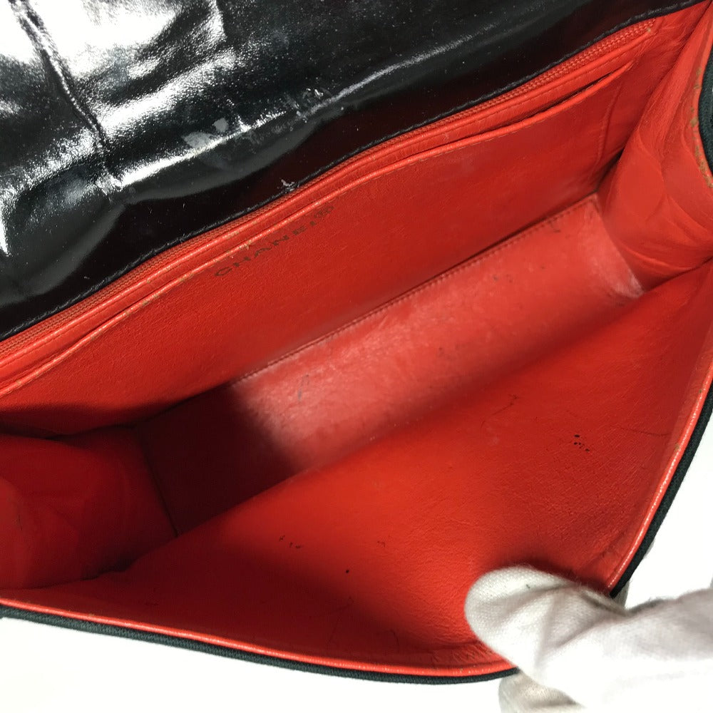 CHANEL CC ココマーク カバン フラップ 肩掛け ショルダーバッグ ジャージ レディース ブラック - brandshop-reference